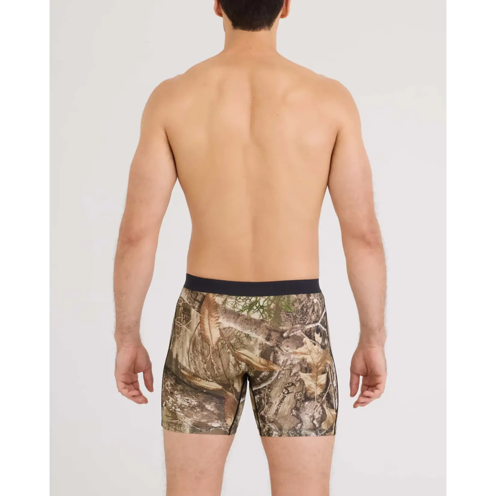 SAXX Underwear SXVX24F-RTE - Vibe XTRA Soft Comfort Boxer Brief with Fly (Realtree/Multi)