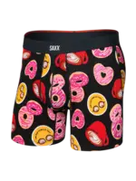 SAXX Underwear Vibe XTRA Boxer Brief with Fly (Love Story/Black)