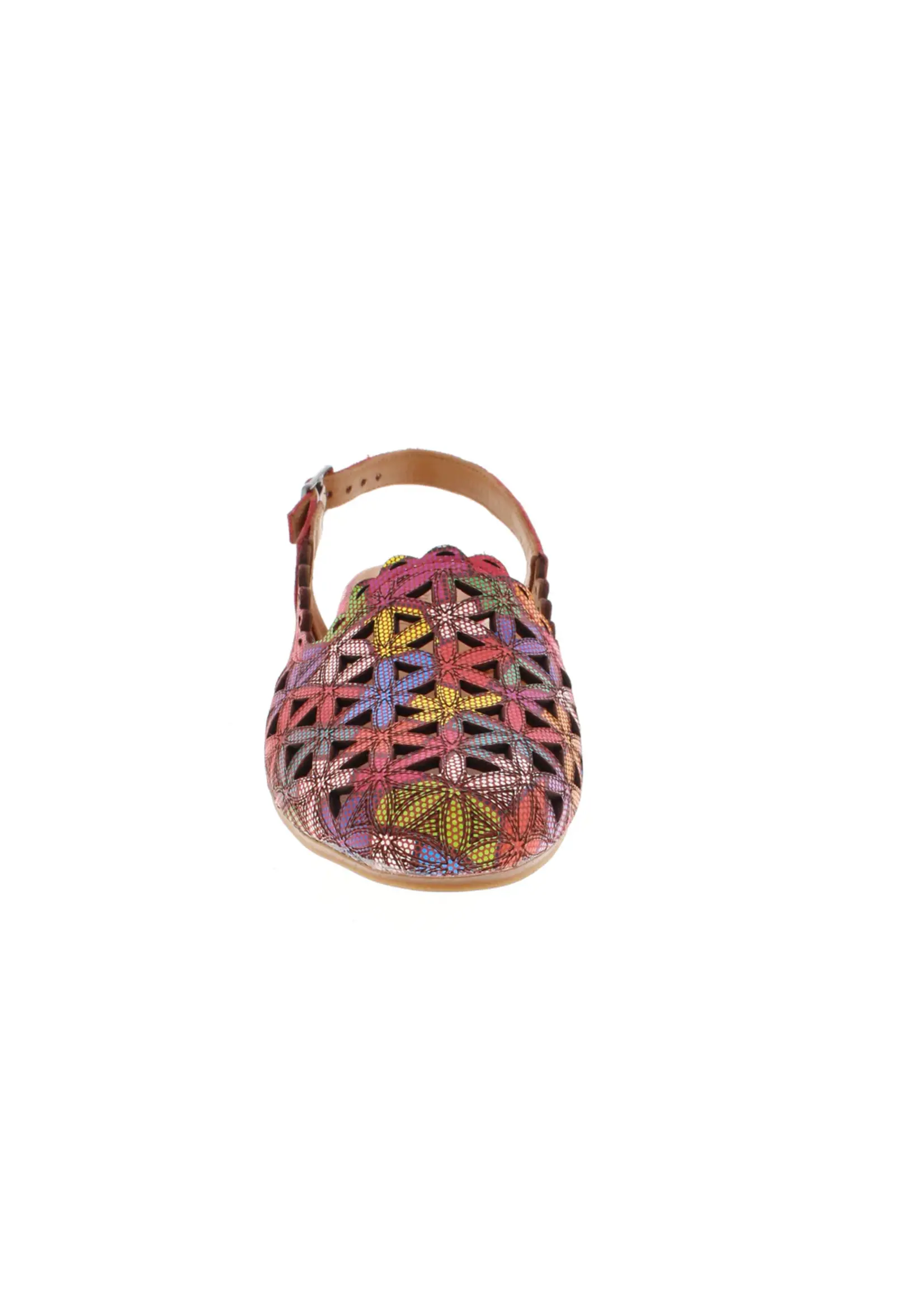 Everly Raquel Leather Sling Back Shoe