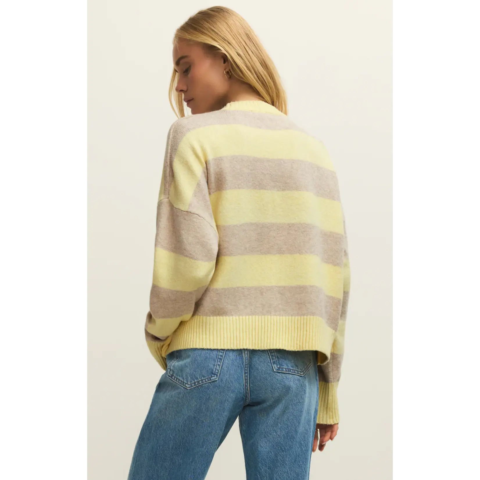 Z Supply ZW261135 - Cirrus Stripe Sweater