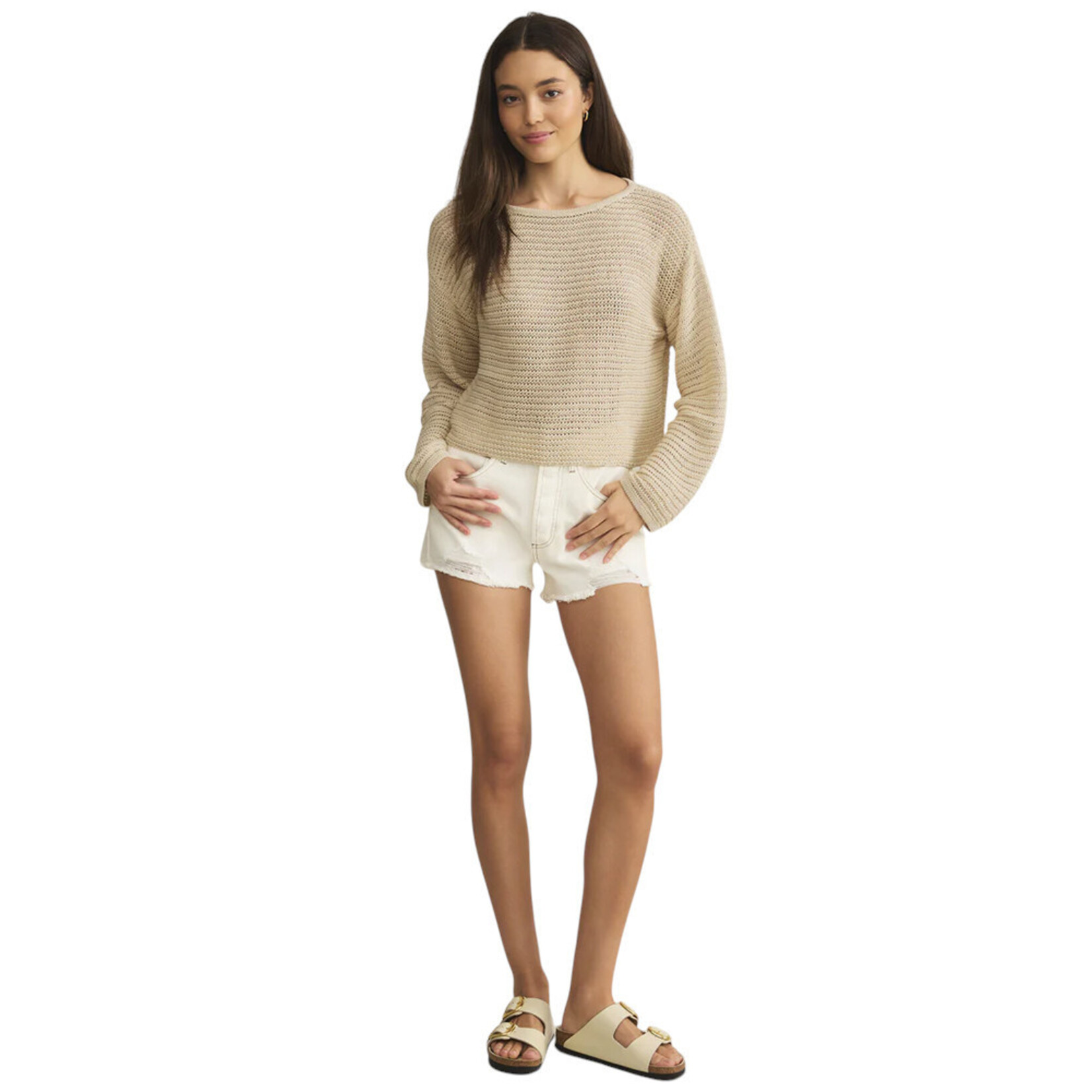 Z Supply ZW251241- Riviera Crochet Top