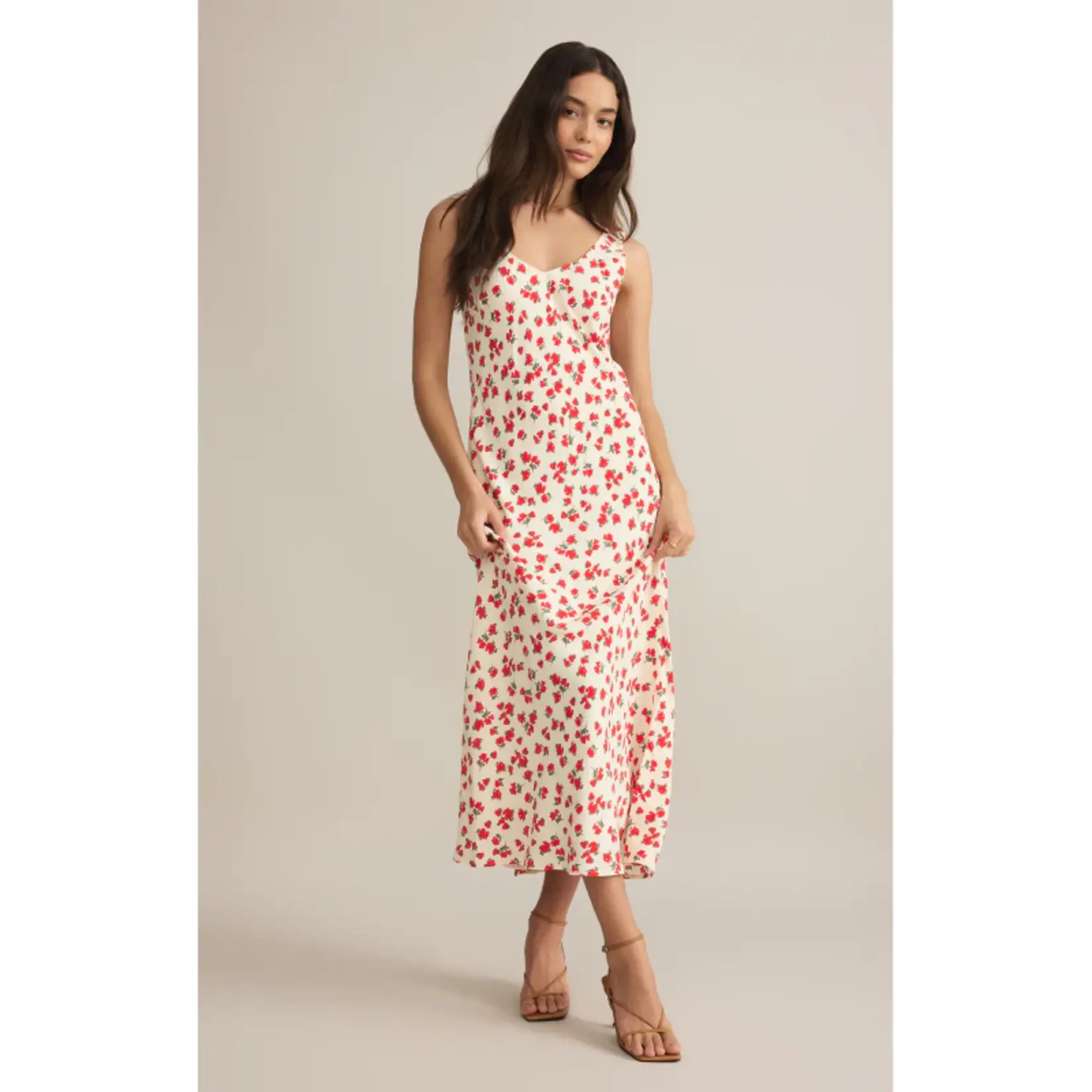 Z Supply ZD251221 - Hana La Rosa Ditsy Maxi Dress