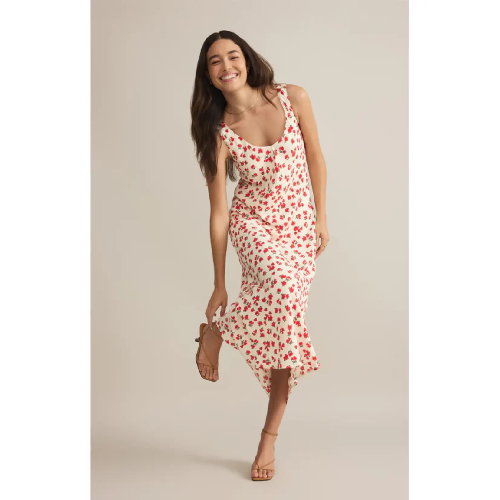 Z Supply ZD251221 - Hana La Rosa Ditsy Maxi Dress