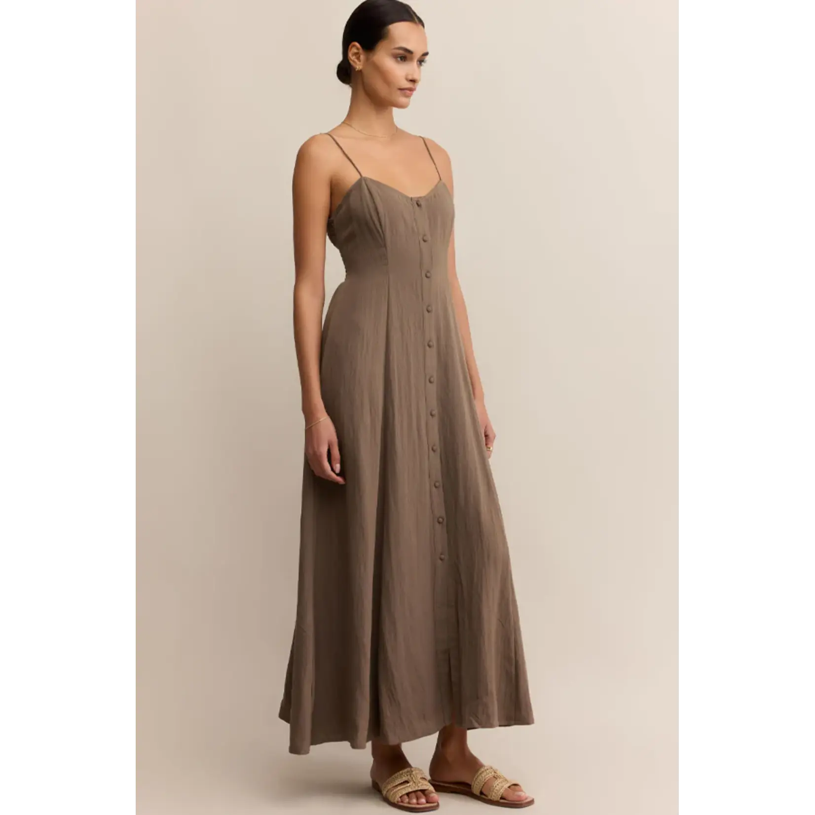 Z Supply ZD253393 - Angel Eyes Midi Dress