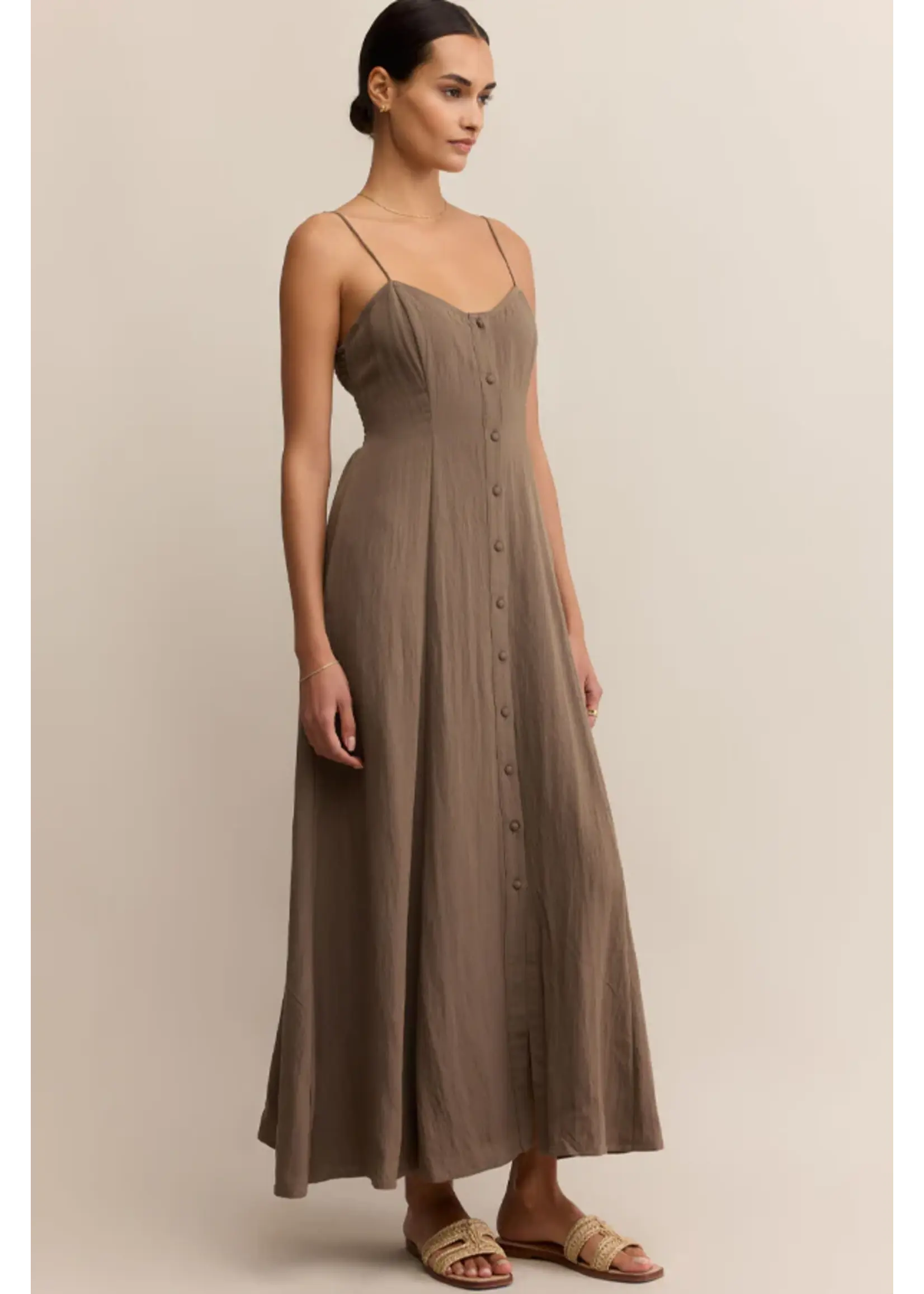 Z Supply ZD253393 - Angel Eyes Midi Dress