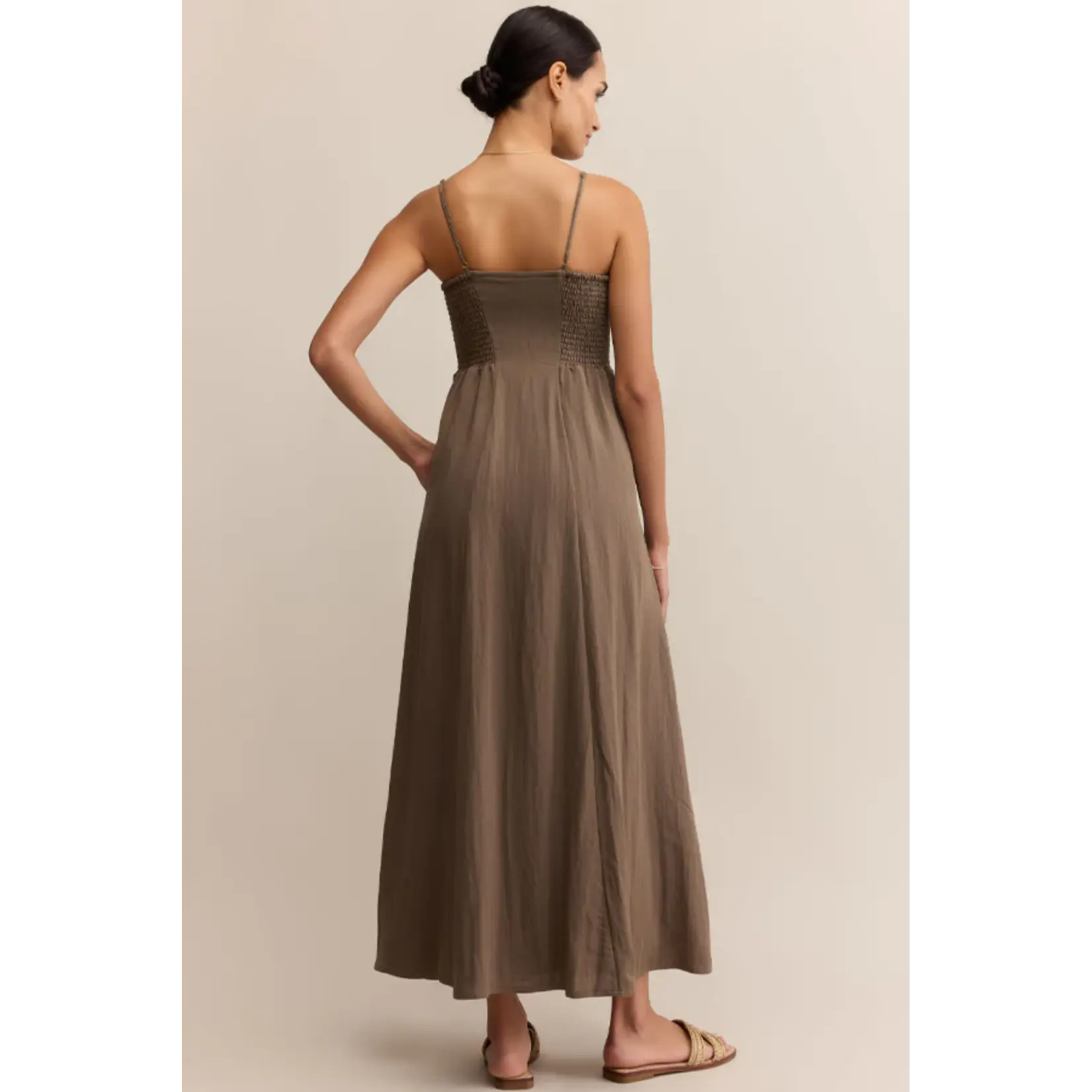Z Supply ZD253393 - Angel Eyes Midi Dress