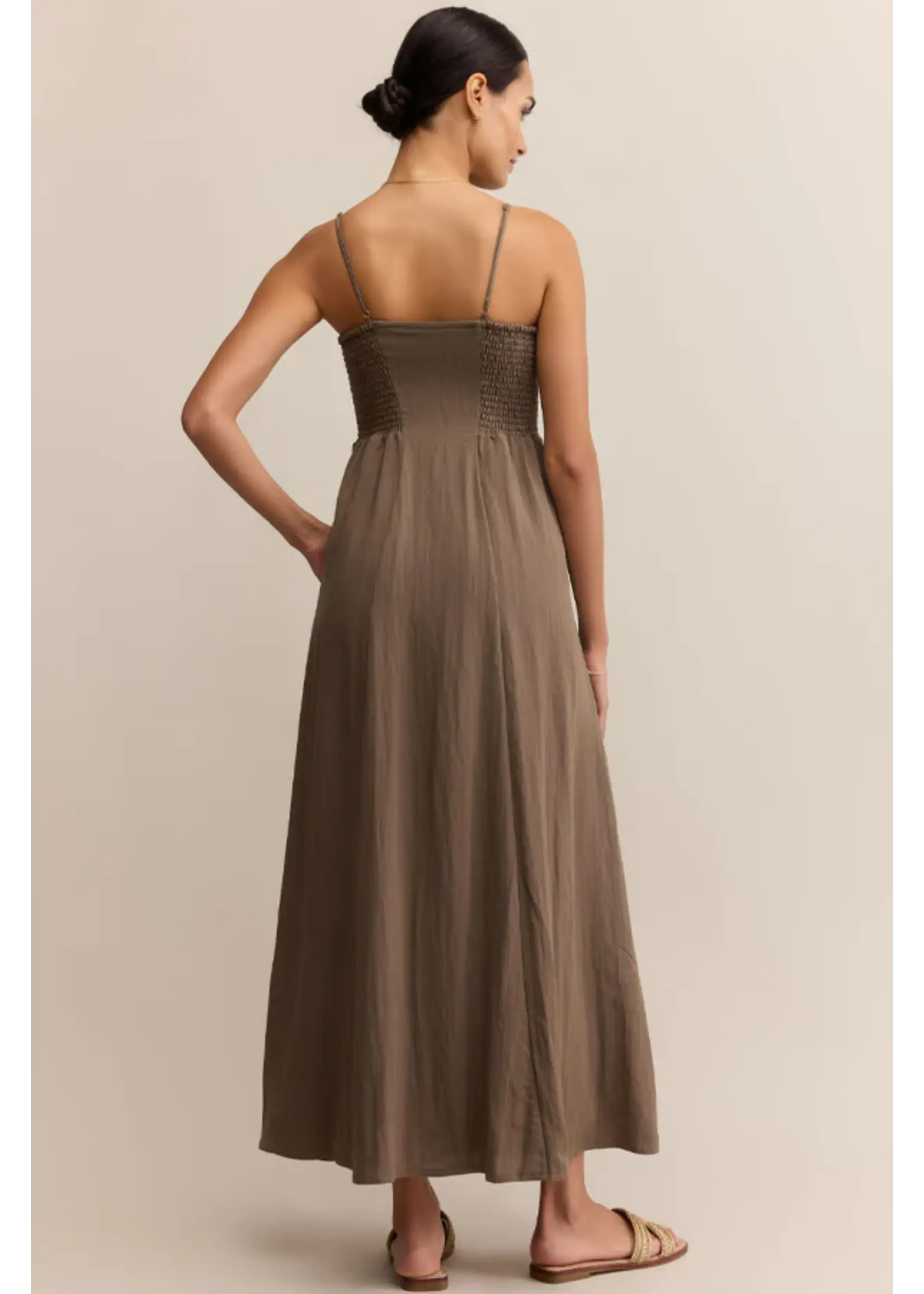 Z Supply ZD253393 - Angel Eyes Midi Dress