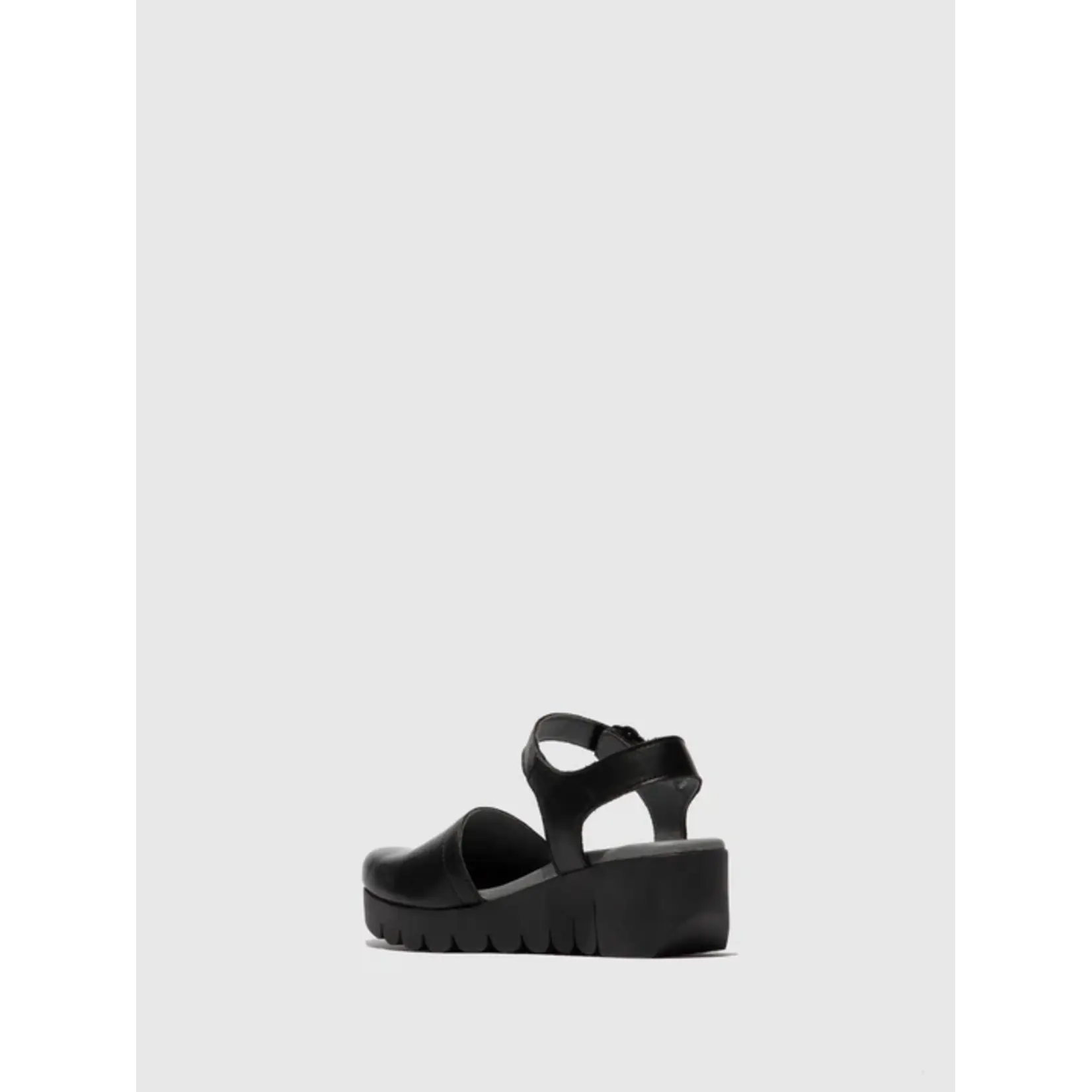 Fly London Visi Hook & Loop Wedge Sandal