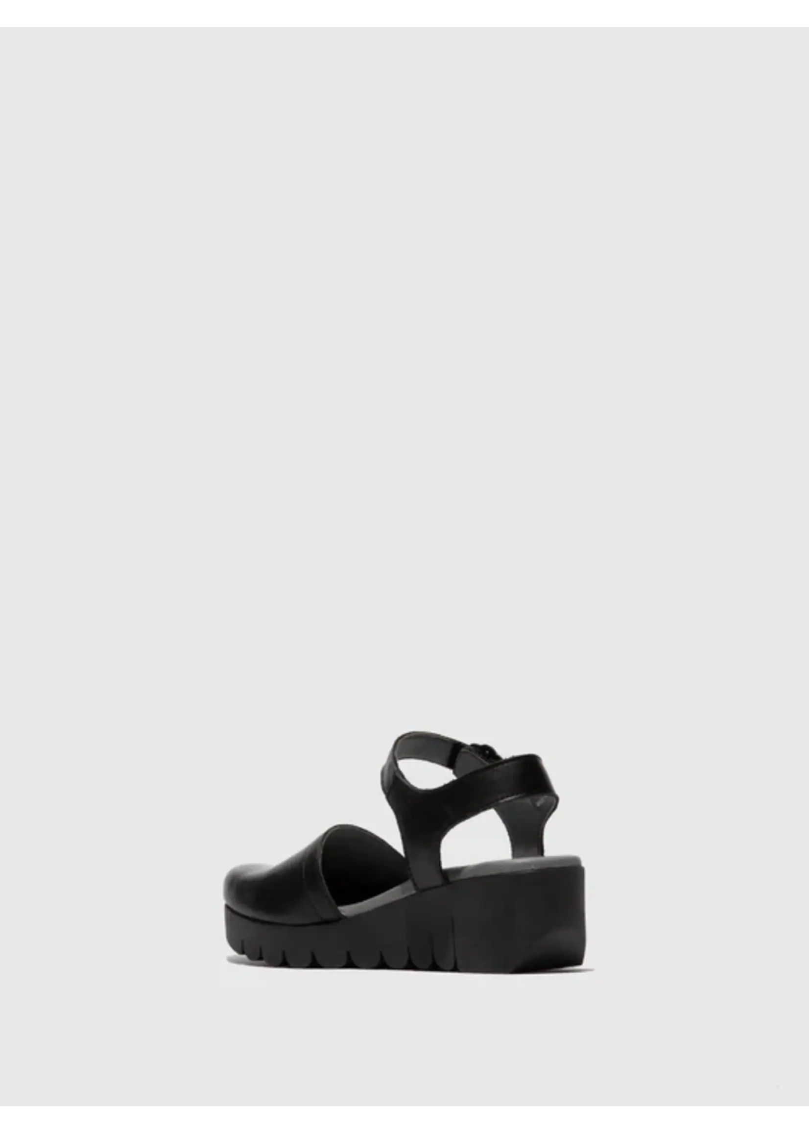 Fly London Visi Hook & Loop Wedge Sandal