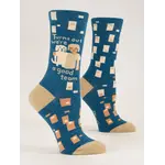 Blue Q Turns Out We're A Good Team Women's Crew Socks