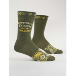 Blue Q Frequently Childlike Often Immature Men's Crew Socks