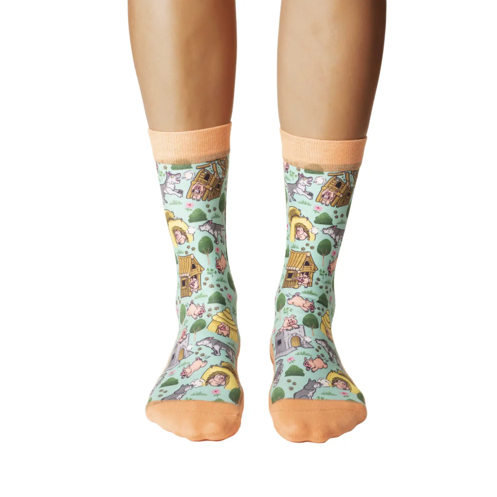 Good Luck Sock Women's Three Little Pigs Socks