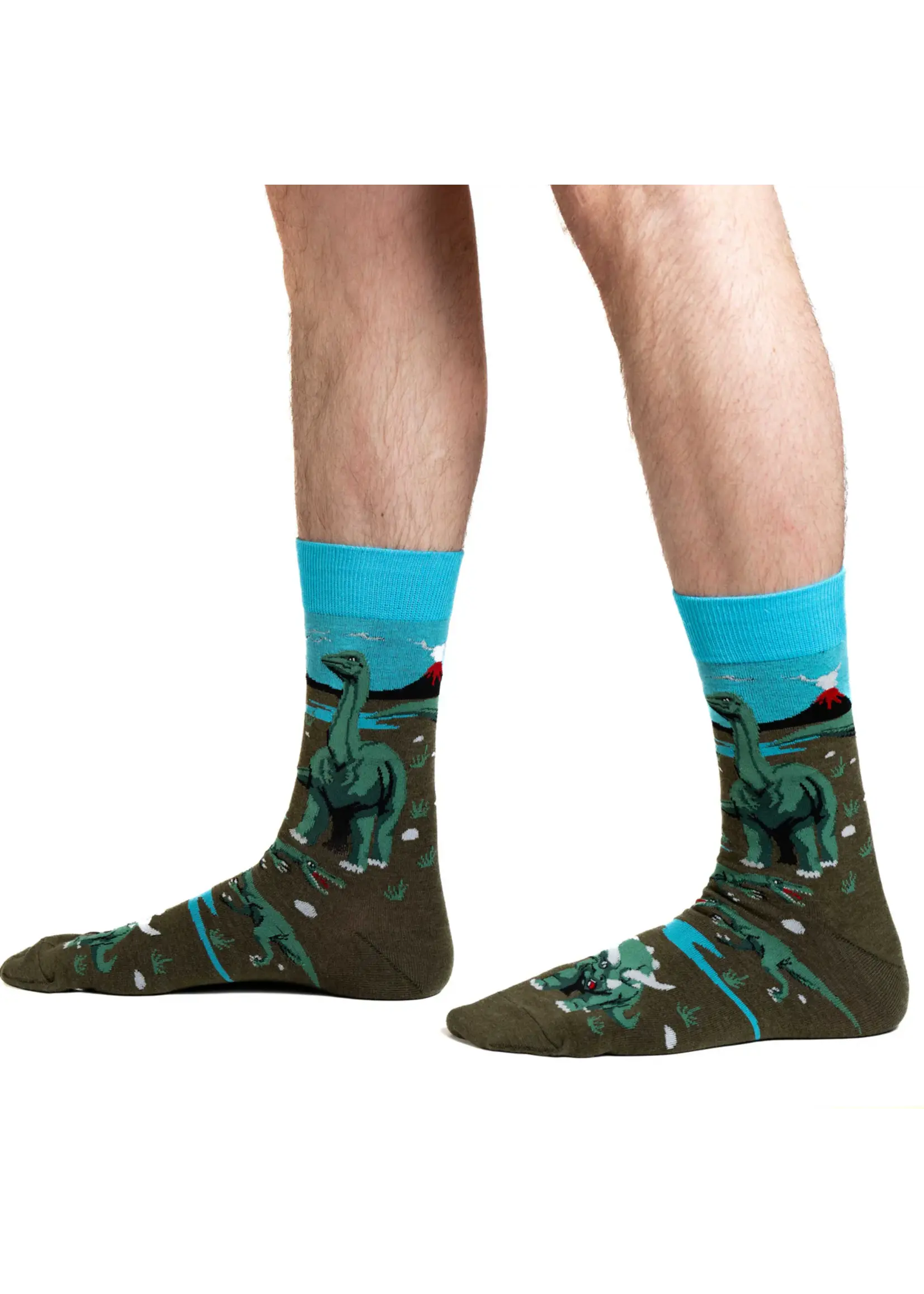 Men's Dinosaur World Socks