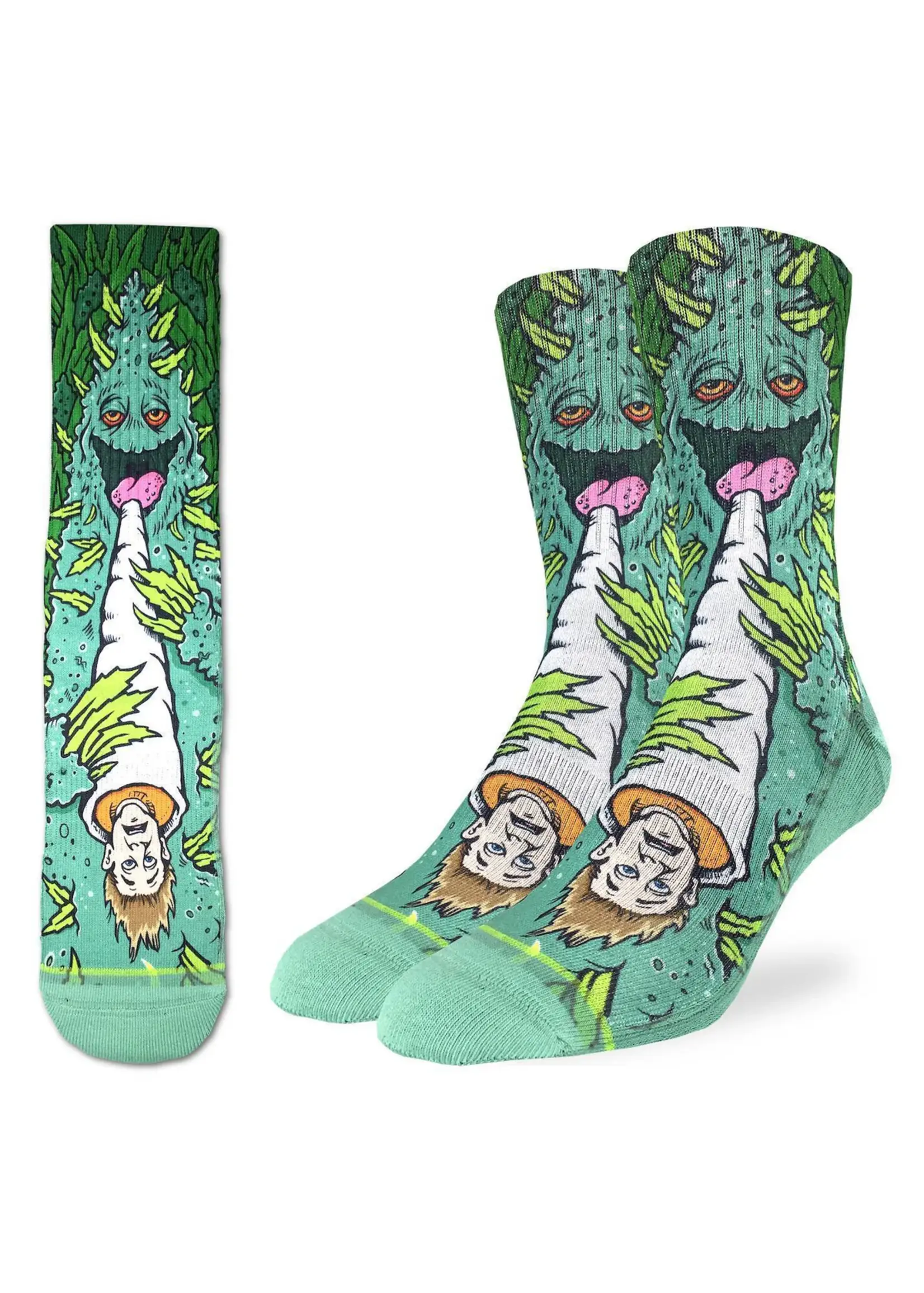 Men's Weed Smoking a Human Socks