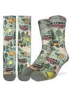 Men's Vintage Camping Socks