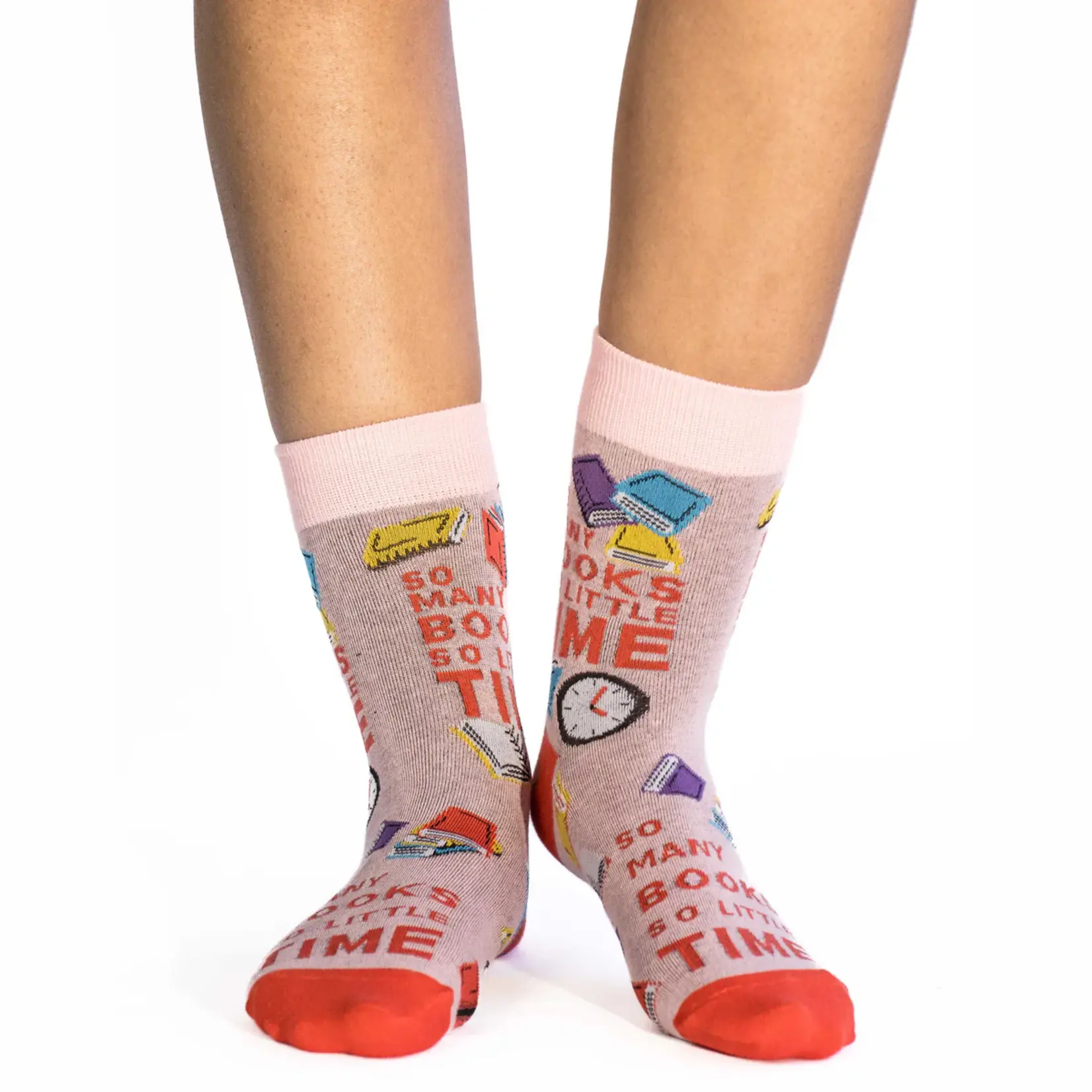 Good Luck Sock Women's So Many Books So Little Time Socks