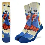 Good Luck Sock Men's Space Jesus Socks
