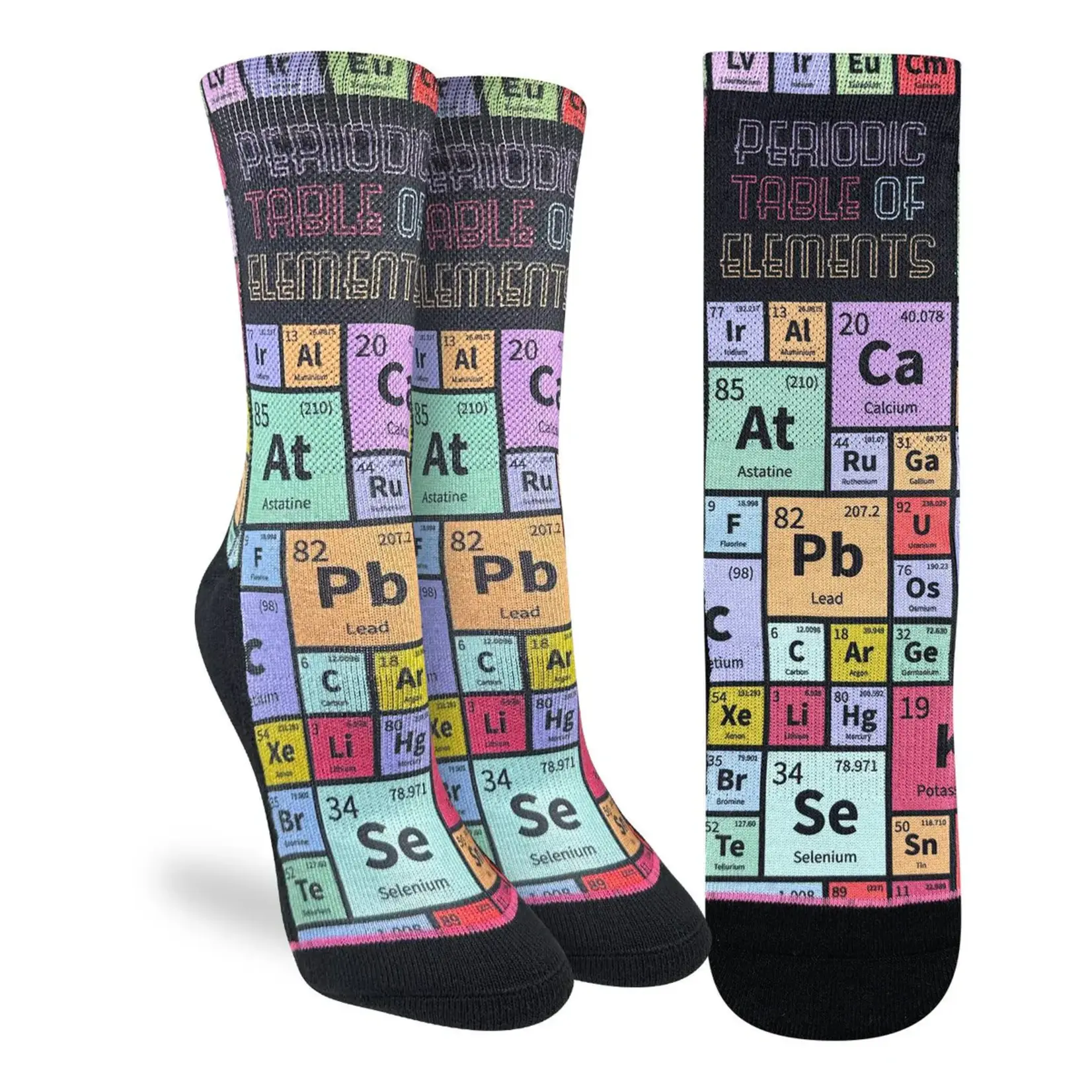Good Luck Sock Women's Periodic Table of Elements Socks