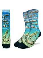 Men's Floating Otter Socks
