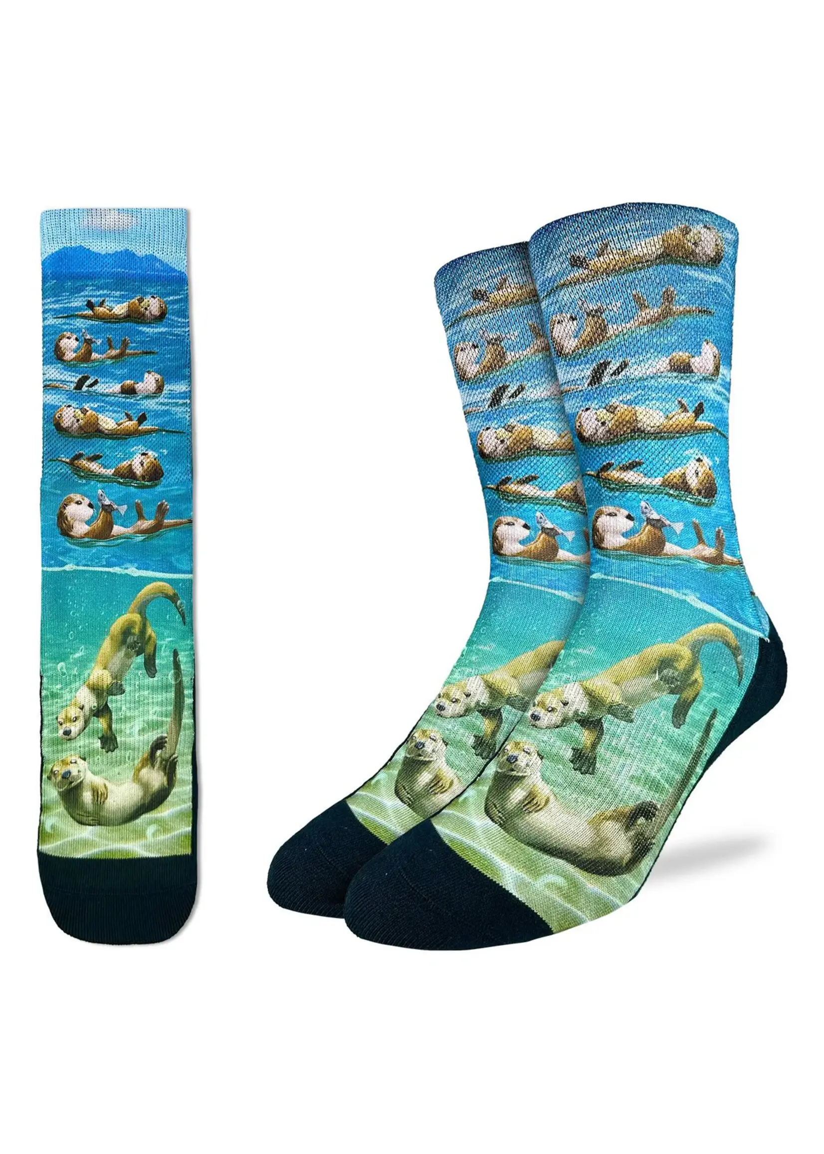 Men's Floating Otter Socks