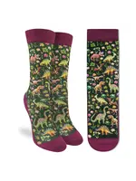 Women's Floral Dinosaurs Socks