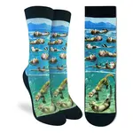 Women's Floating Sea Otter Socks