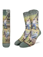 Men's Bigfoot Patterson Gimlin Film Socks