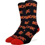 Good Luck Sock Men's AC/DC Logo Socks