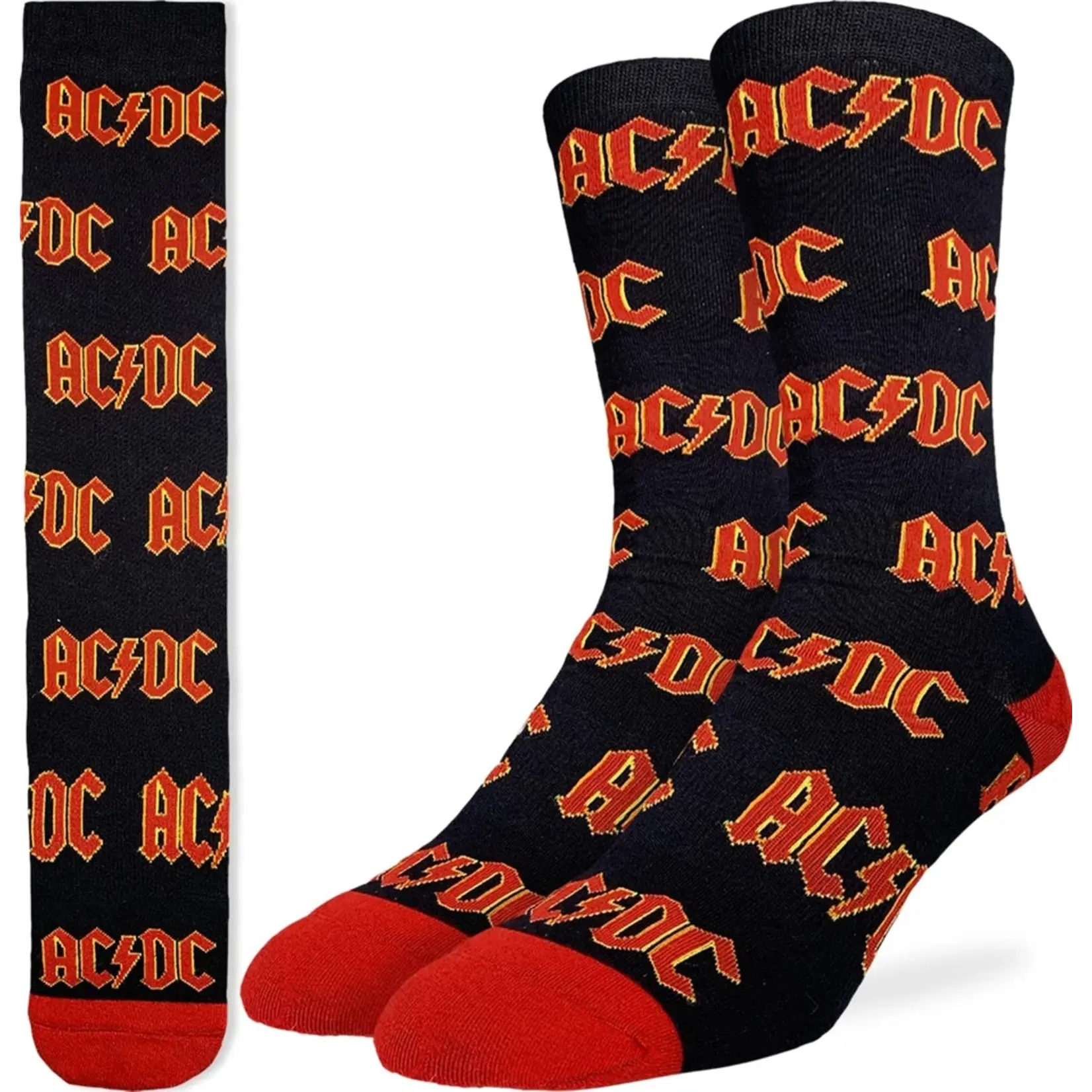 Good Luck Sock Men's AC/DC Logo Socks