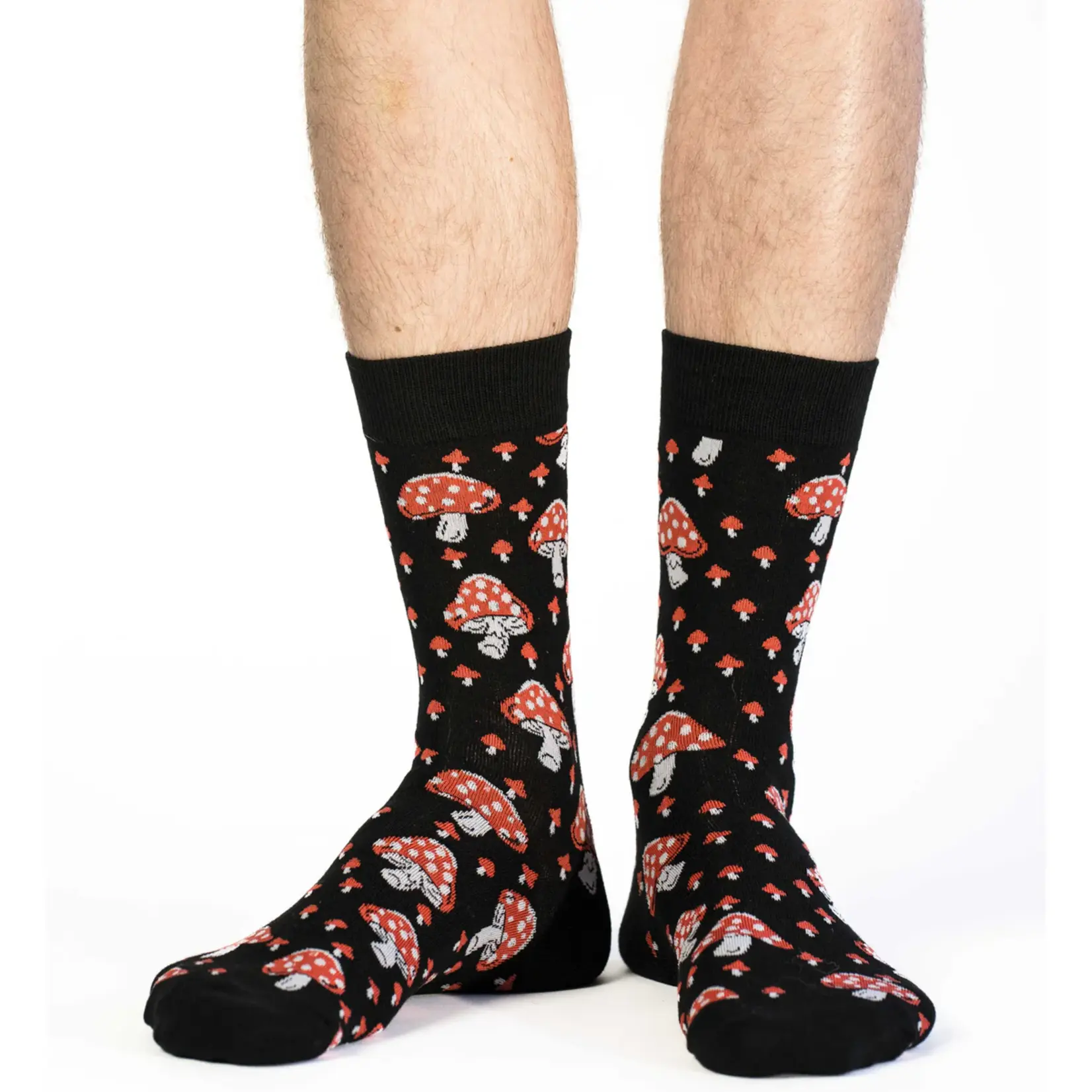 Good Luck Sock Men's Amanita Mushrooms Socks