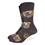 Men's Ankle Socks - Grizzly Bear