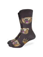 Men's Ankle Socks - Grizzly Bear