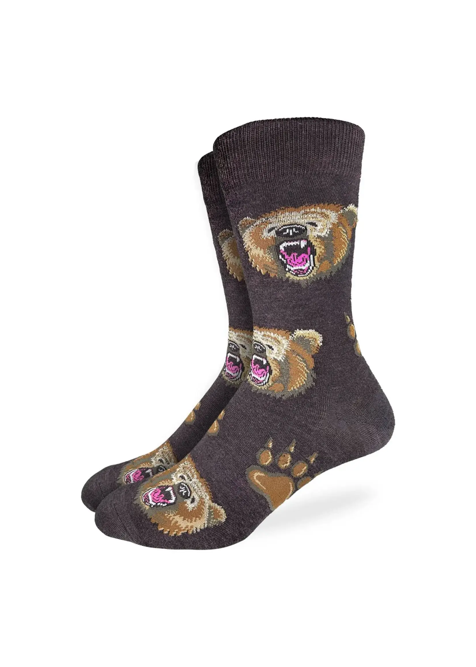 Men's Ankle Socks - Grizzly Bear