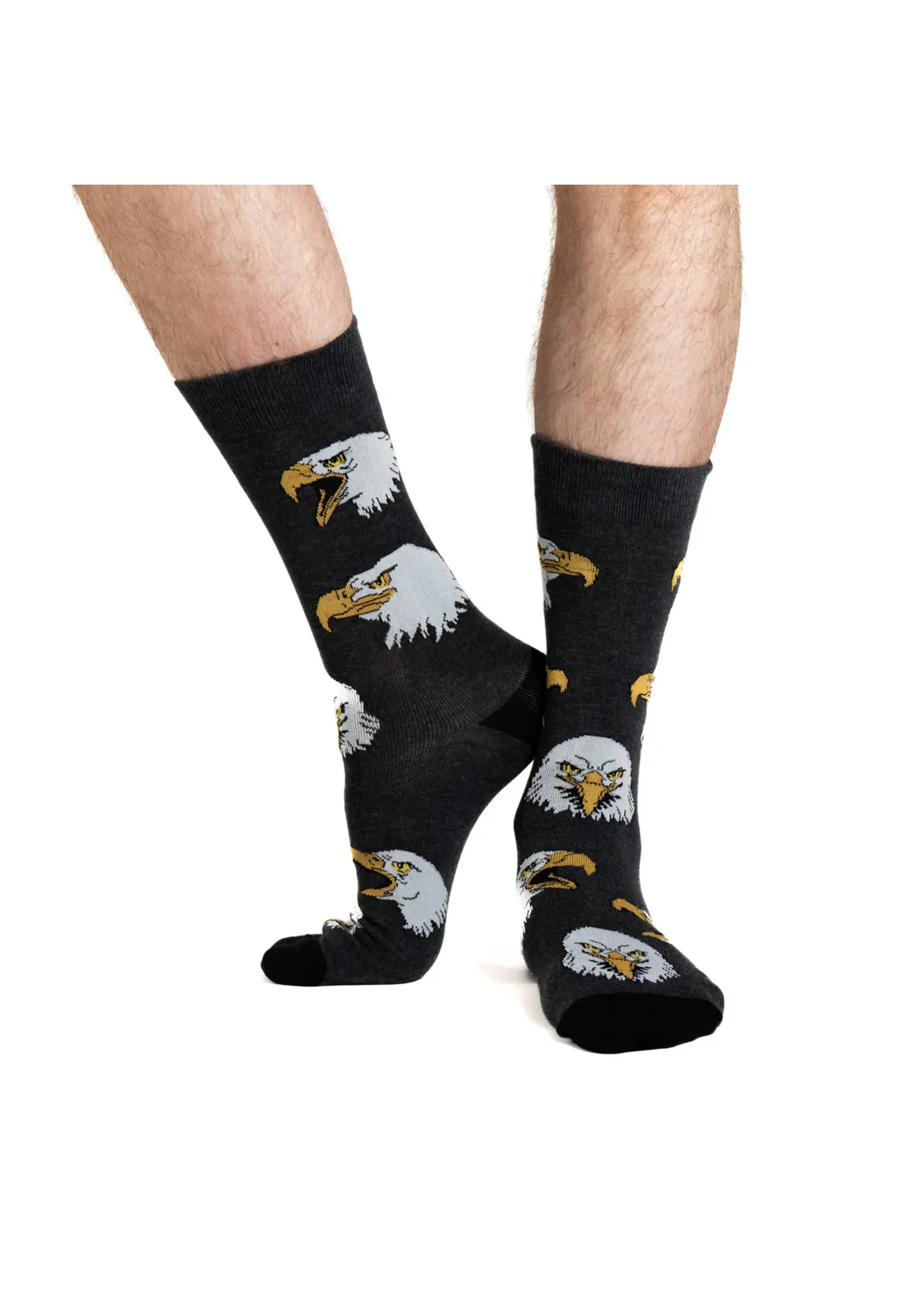 Men's Ankle Socks - Bald Eagle