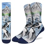 Good Luck Sock Men's Breaching Orcas Socks