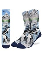 Men's Breaching Orcas Socks