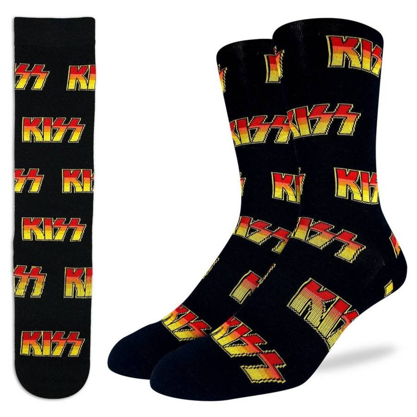 Good Luck Sock Men's KISS Logo Socks