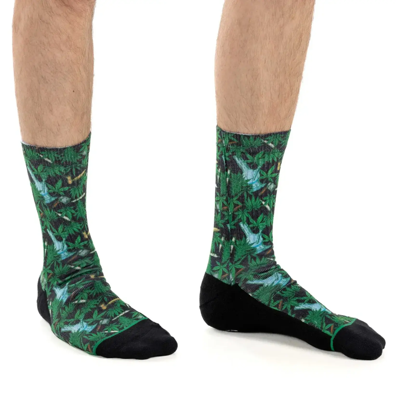 Good Luck Sock Men's Weed and Bongs Socks