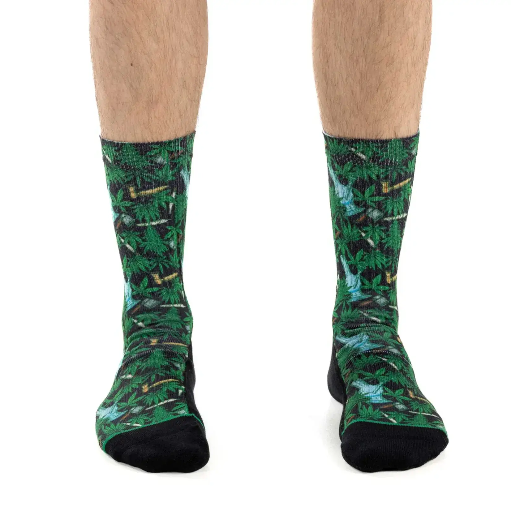 Good Luck Sock Men's Weed and Bongs Socks
