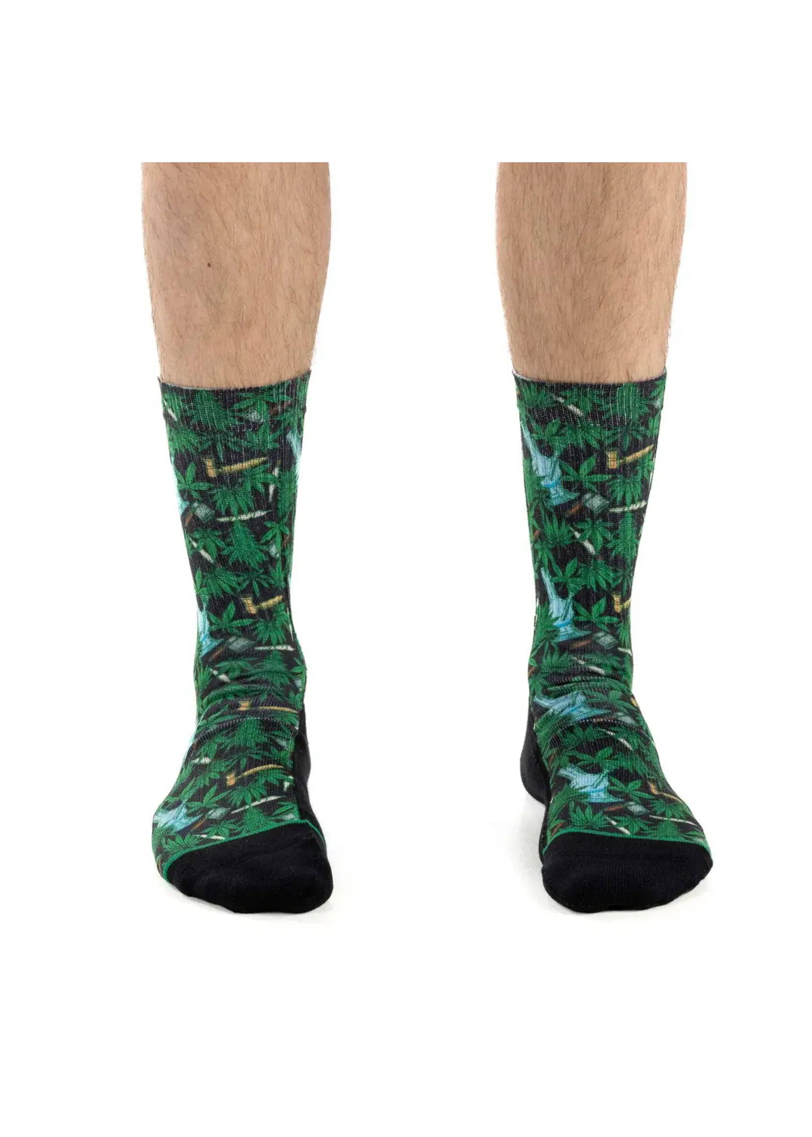 Men's Weed and Bongs Socks