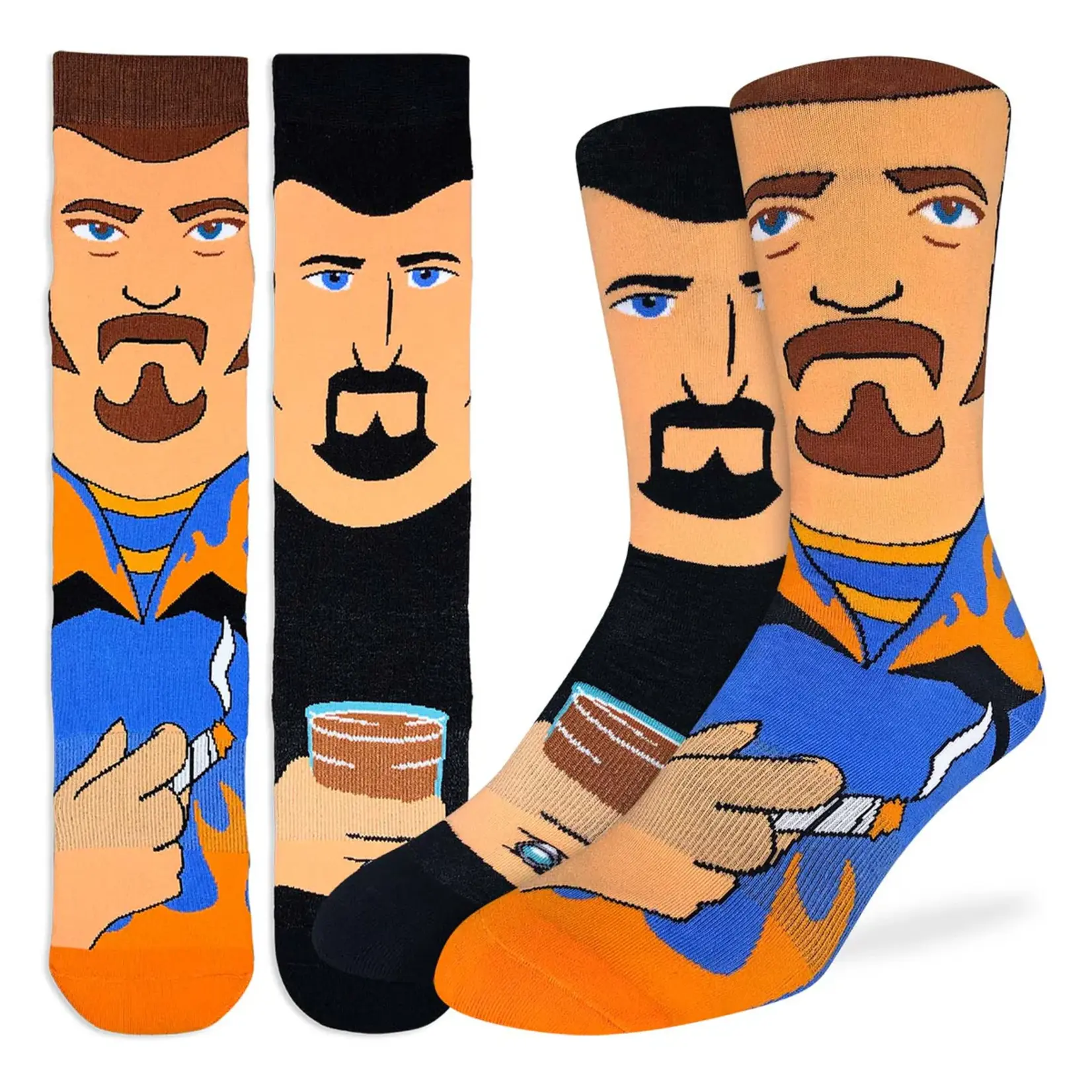 Good Luck Sock Men's Trailer Park Boys Ricky & Julian Socks