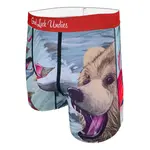 Good Luck Sock Men's Bear Catching Salmon Underwear
