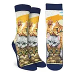 Good Luck Sock Women's Stack the Cats Socks