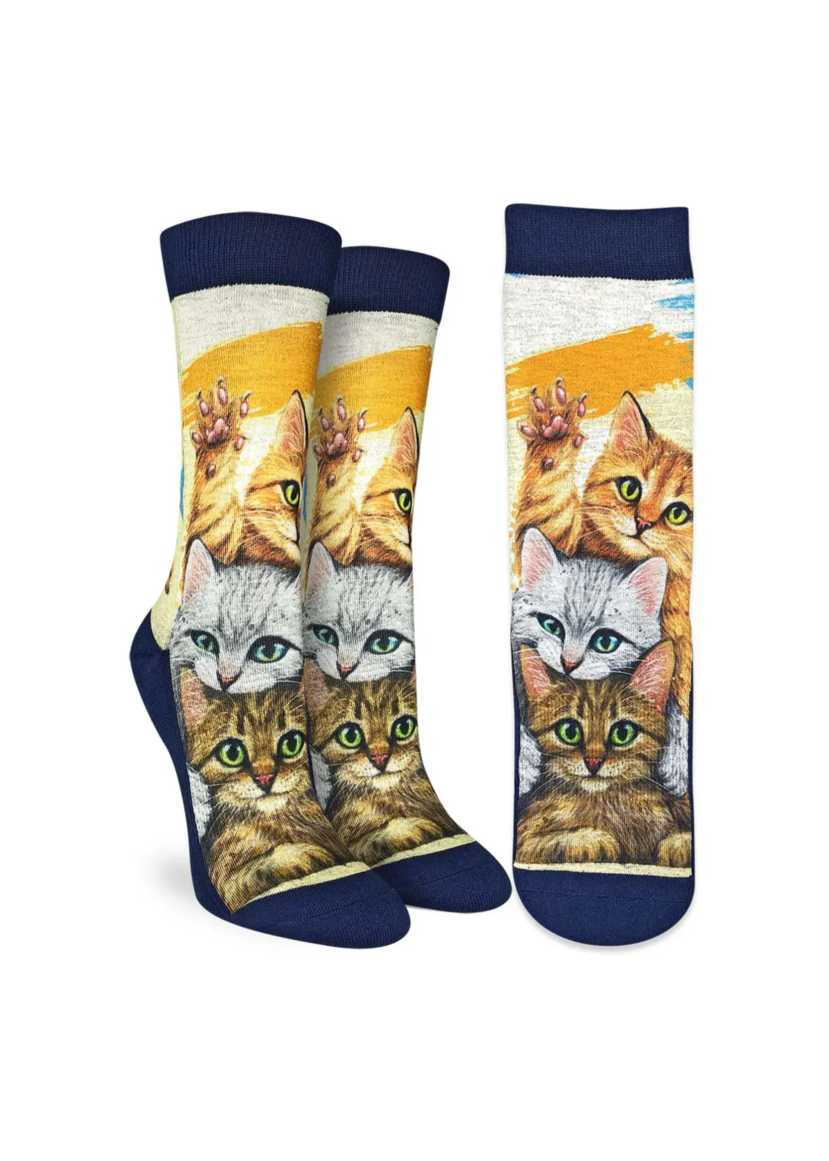 Women's Stack the Cats Socks