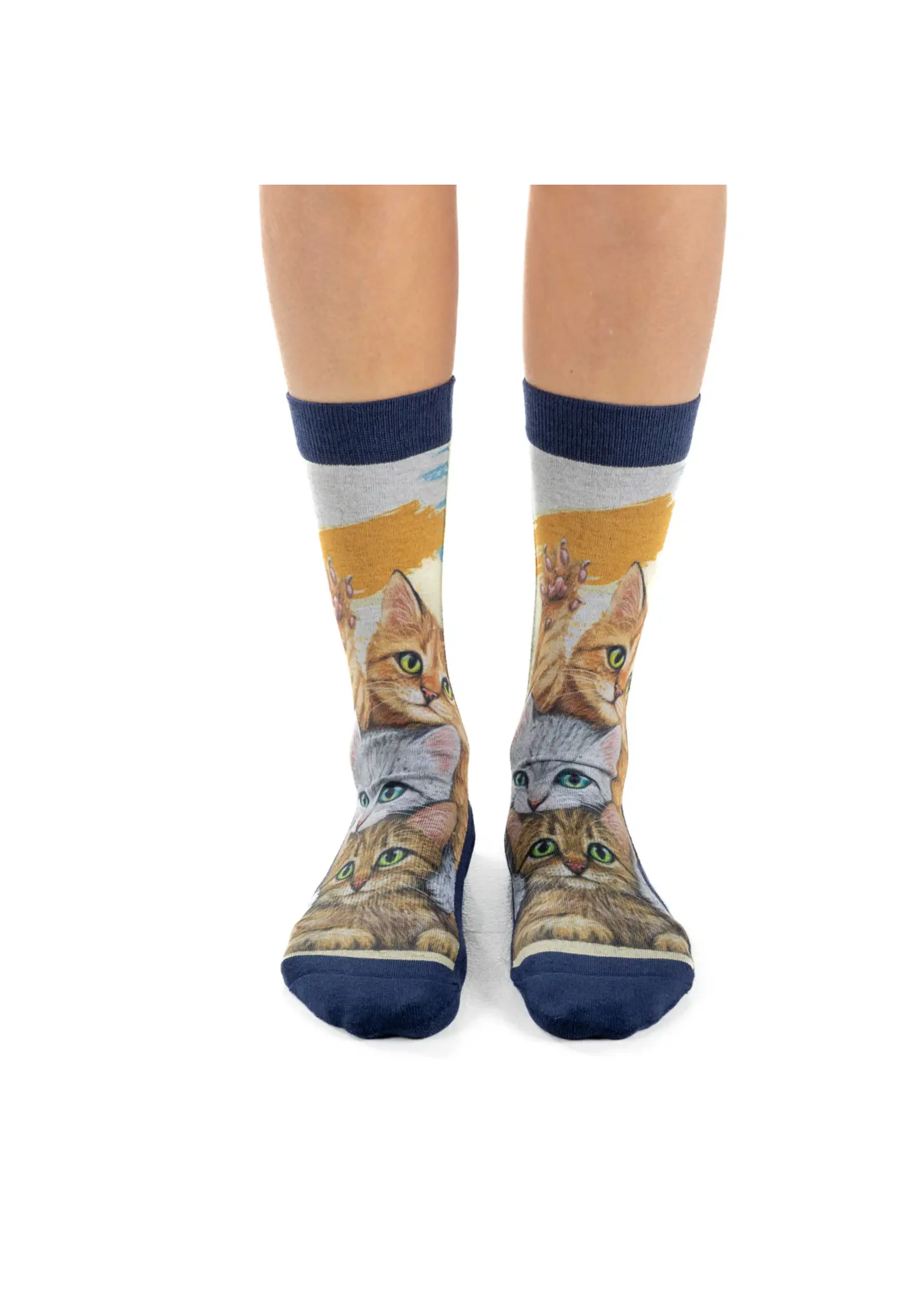 Women's Stack the Cats Socks