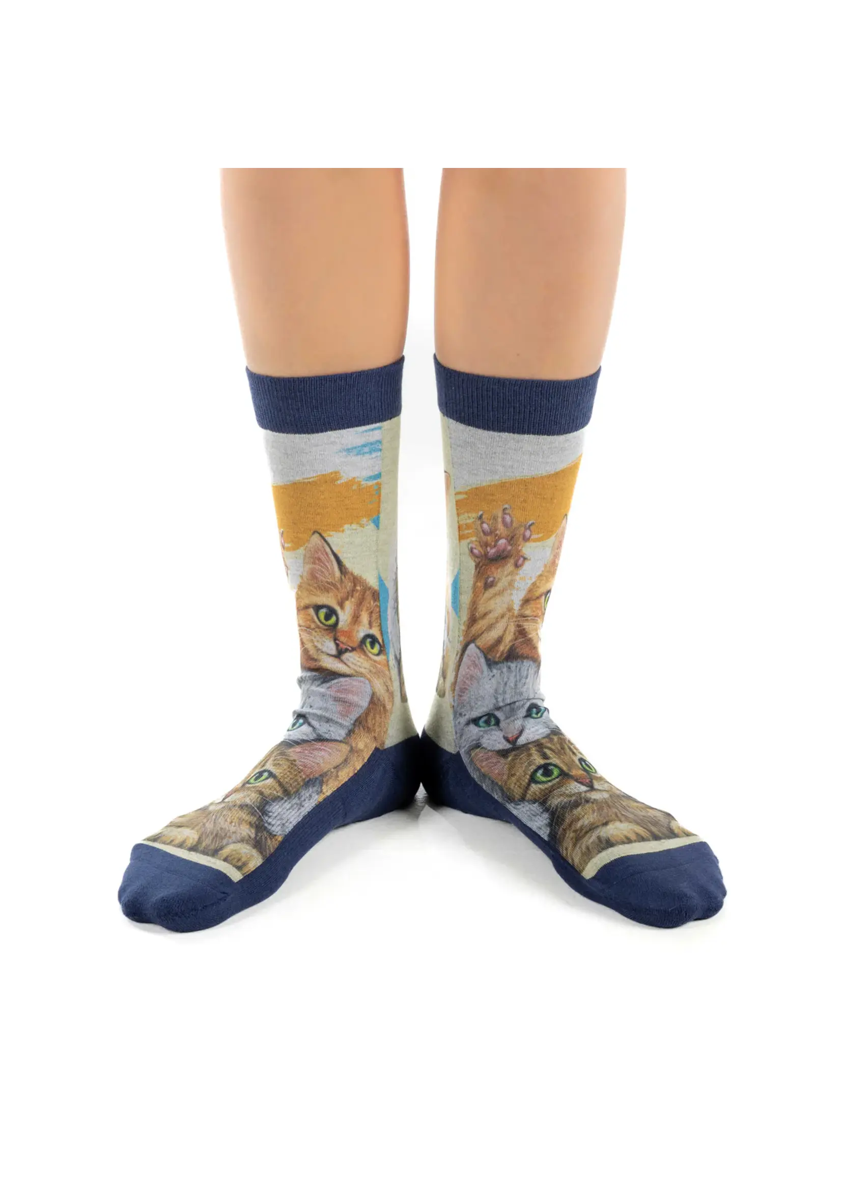 Women's Stack the Cats Socks