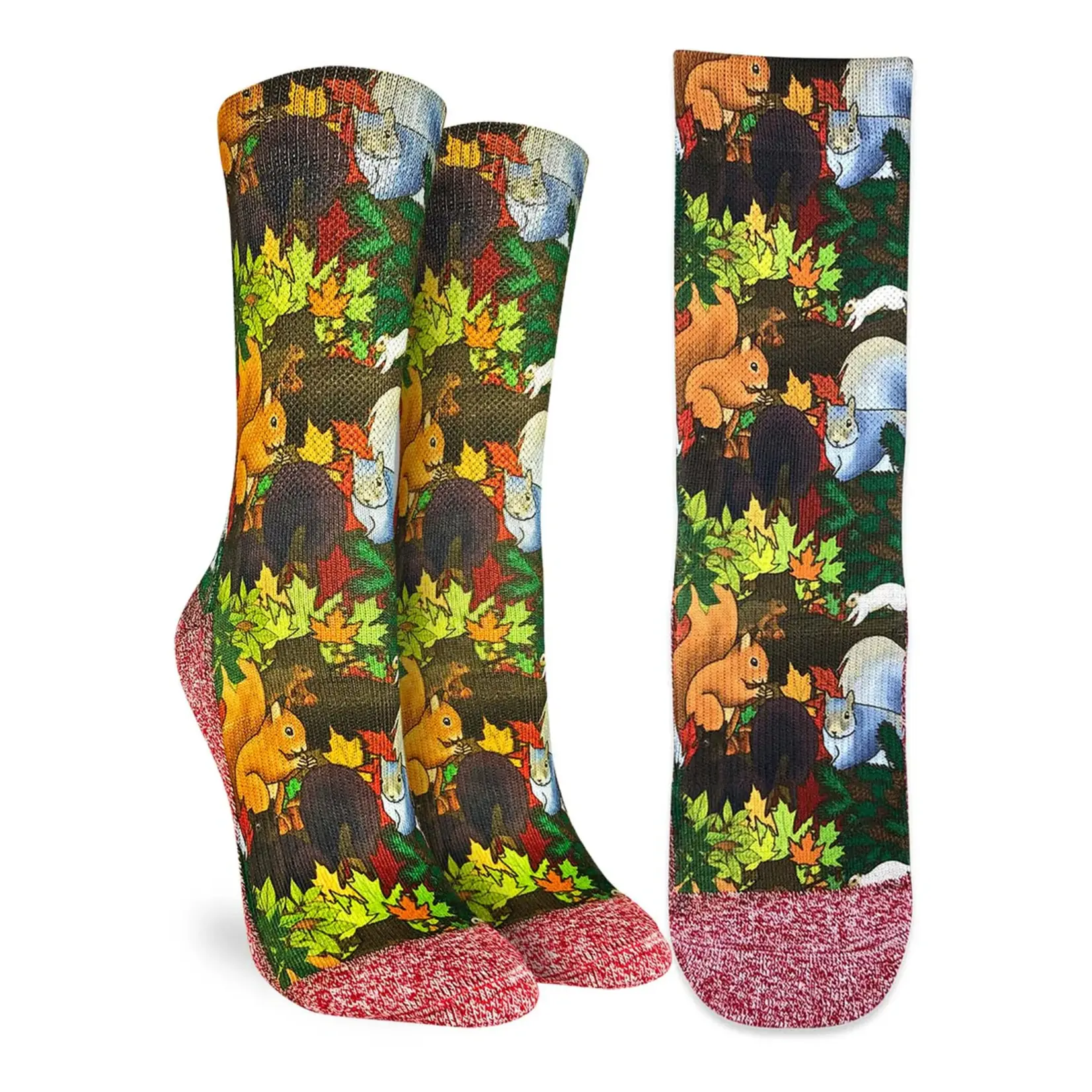 Good Luck Sock Women's Bushy Squirrels Socks