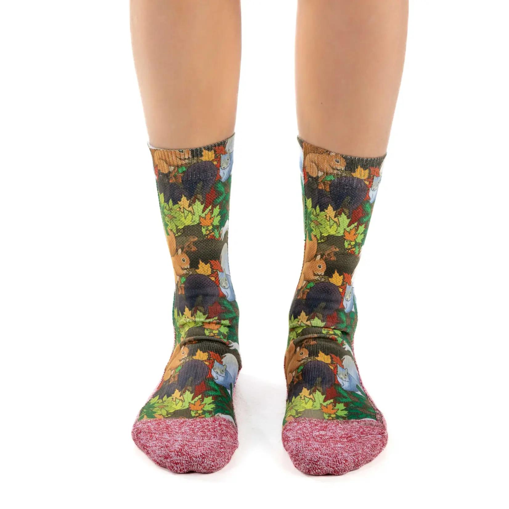 Good Luck Sock Women's Bushy Squirrels Socks