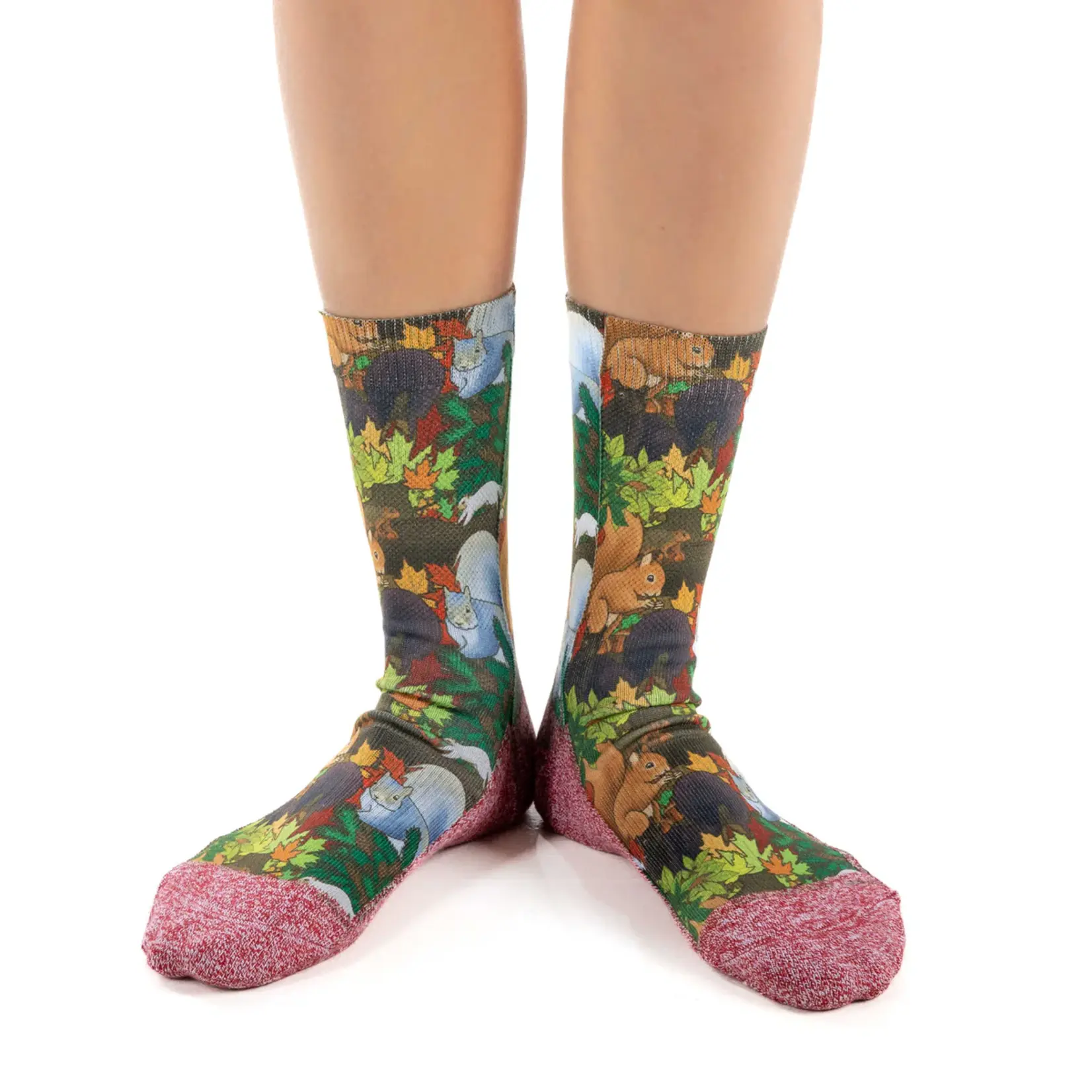 Good Luck Sock Women's Bushy Squirrels Socks