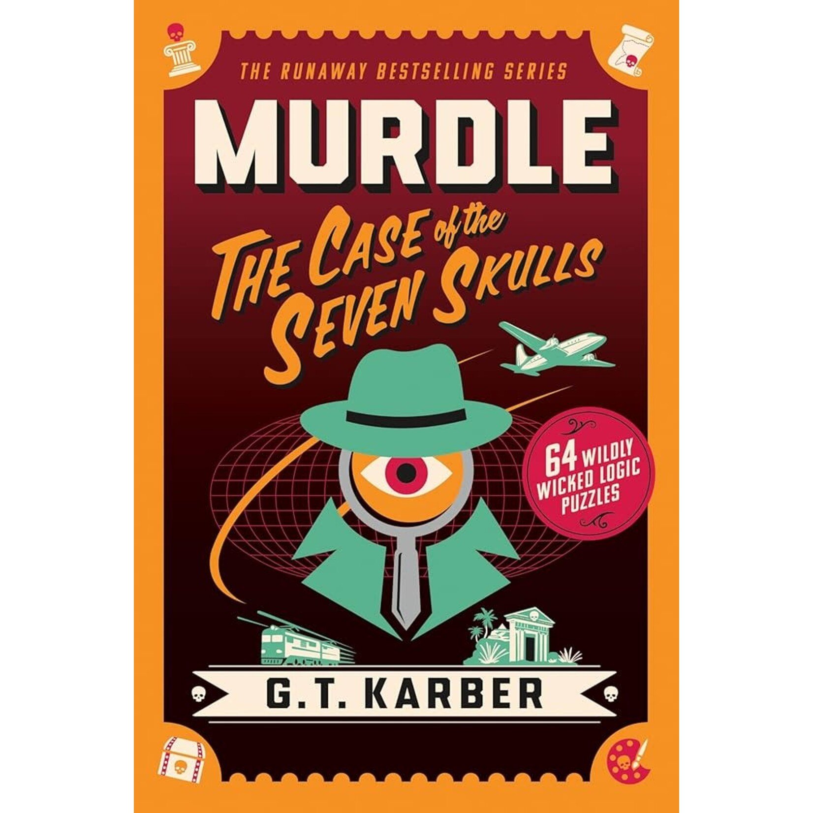 Raincoast Books Murdle - The Case of the Seven Skulls